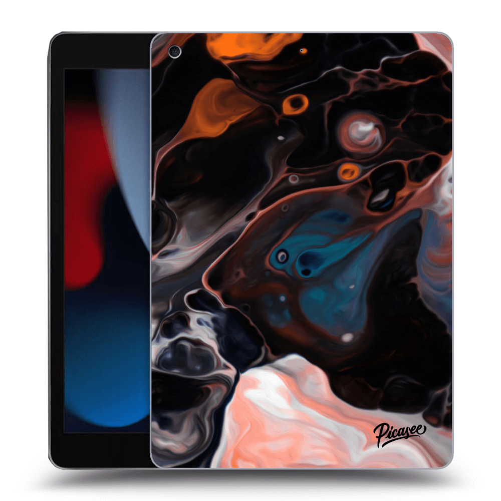 Picasee husă neagră din silicon pentru Apple iPad 10.2" 2021 (9. gen) - Cream