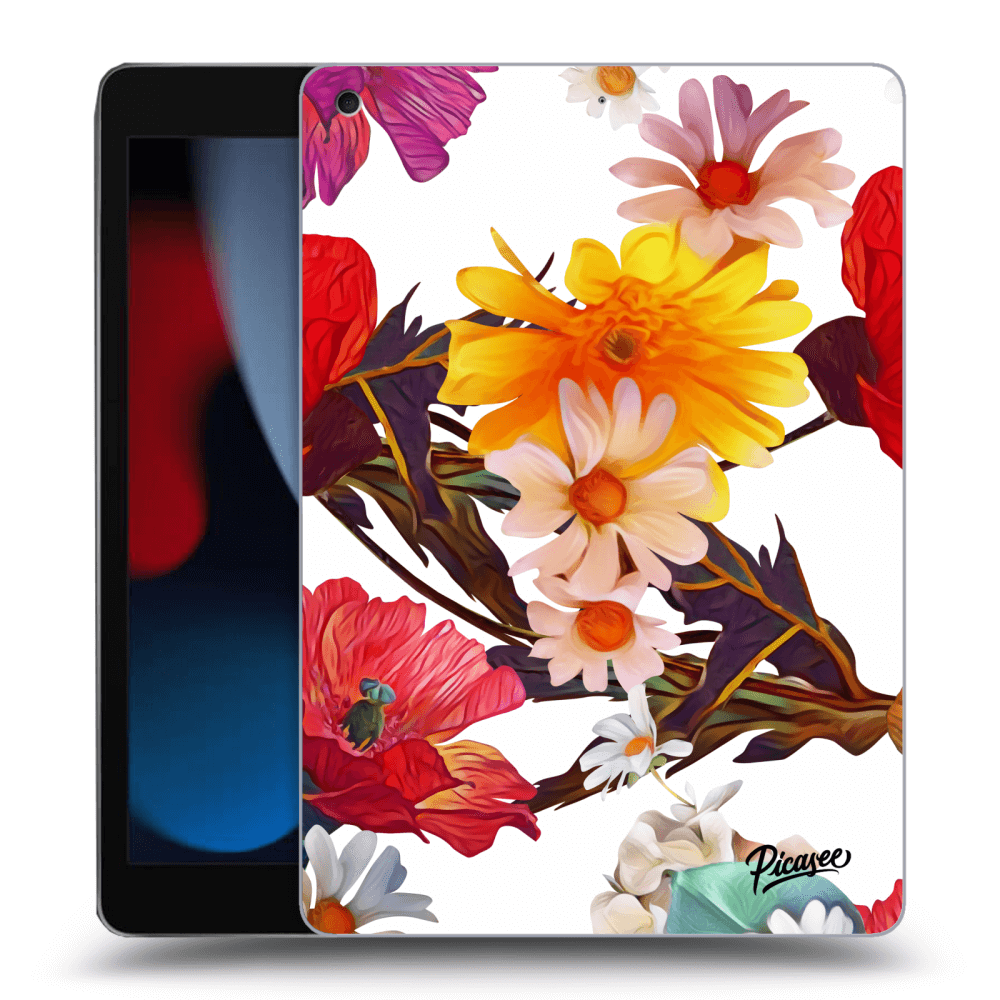 Picasee husă neagră din silicon pentru Apple iPad 10.2" 2021 (9. gen) - Meadow