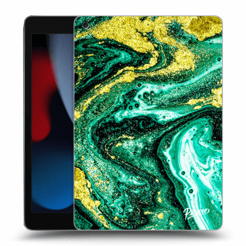 Husă pentru Apple iPad 10.2" 2021 (9. gen) - Green Gold