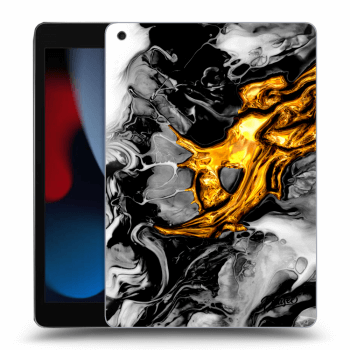 Husă pentru Apple iPad 10.2" 2021 (9. gen) - Black Gold 2