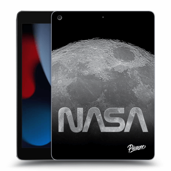 Picasee husă transparentă din silicon pentru Apple iPad 10.2" 2021 (9. gen) - Moon Cut