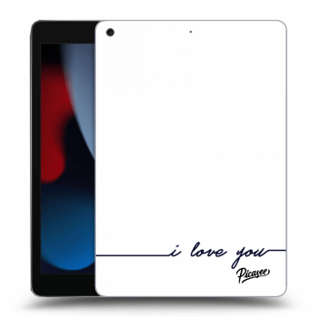 Husă pentru Apple iPad 10.2" 2021 (9. gen) - I love you