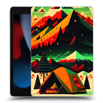Picasee husă neagră din silicon pentru Apple iPad 10.2" 2021 (9. gen) - Montreal