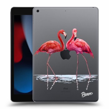 Husă pentru Apple iPad 10.2" 2021 (9. gen) - Flamingos couple