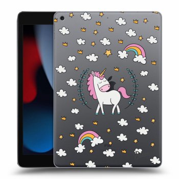 Husă pentru Apple iPad 10.2" 2021 (9. gen) - Unicorn star heaven