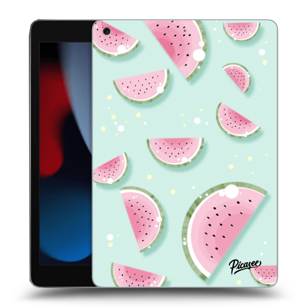 Picasee husă transparentă din silicon pentru Apple iPad 10.2" 2021 (9. gen) - Watermelon 2