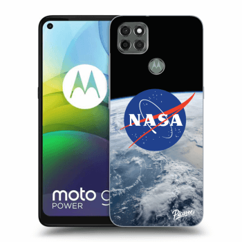 Picasee husă neagră din silicon pentru Motorola Moto G9 Power - Nasa Earth