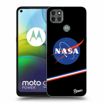 Picasee husă neagră din silicon pentru Motorola Moto G9 Power - NASA Original