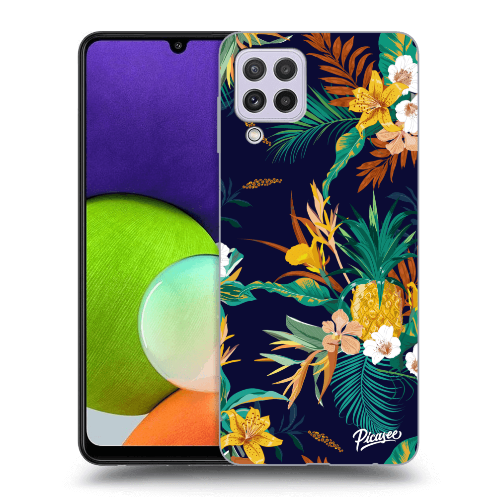 Picasee ULTIMATE CASE pentru Samsung Galaxy A22 A225F 4G - Pineapple Color