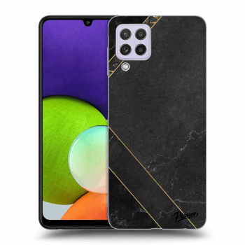 Husă pentru Samsung Galaxy A22 A225F - Black tile