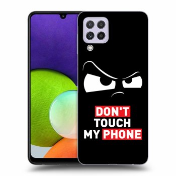Husă pentru Samsung Galaxy A22 A225F - Cloudy Eye - Transparent