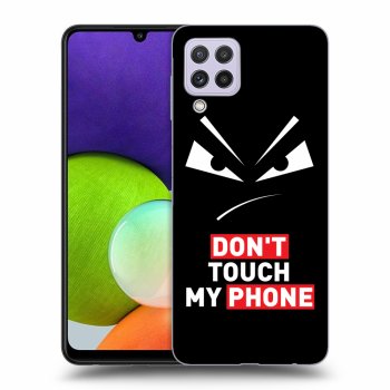 Husă pentru Samsung Galaxy A22 A225F - Evil Eye - Transparent