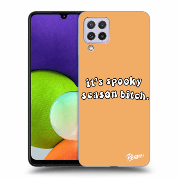 Picasee husă transparentă din silicon pentru Samsung Galaxy A22 A225F 4G - Spooky season