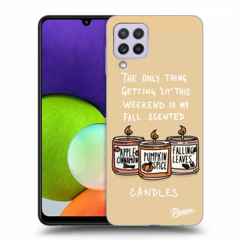 Husă pentru Samsung Galaxy A22 A225F - Candles