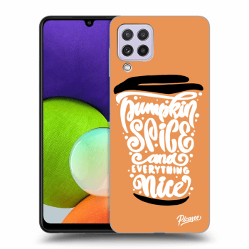 Husă pentru Samsung Galaxy A22 A225F - Pumpkin coffee