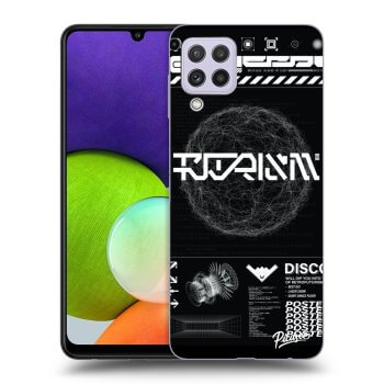 Husă pentru Samsung Galaxy A22 A225F - BLACK DISCO
