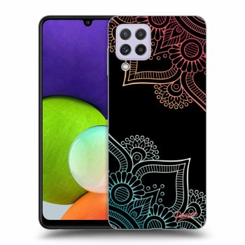 Husă pentru Samsung Galaxy A22 A225F 4G - Flowers pattern