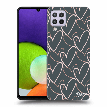 Husă pentru Samsung Galaxy A22 A225F 4G - Lots of love