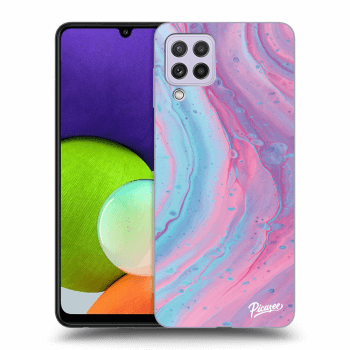 Husă pentru Samsung Galaxy A22 A225F - Pink liquid