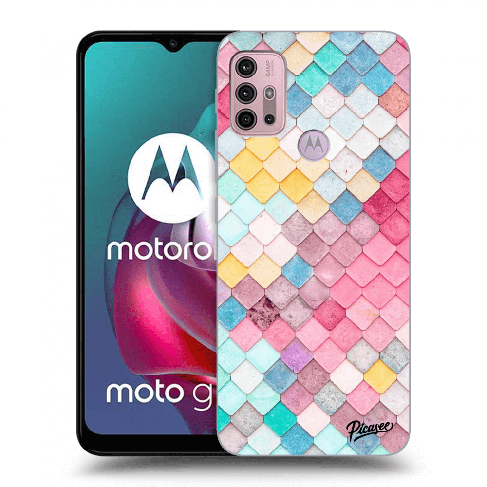 Picasee ULTIMATE CASE pentru Motorola Moto G30 - Colorful roof