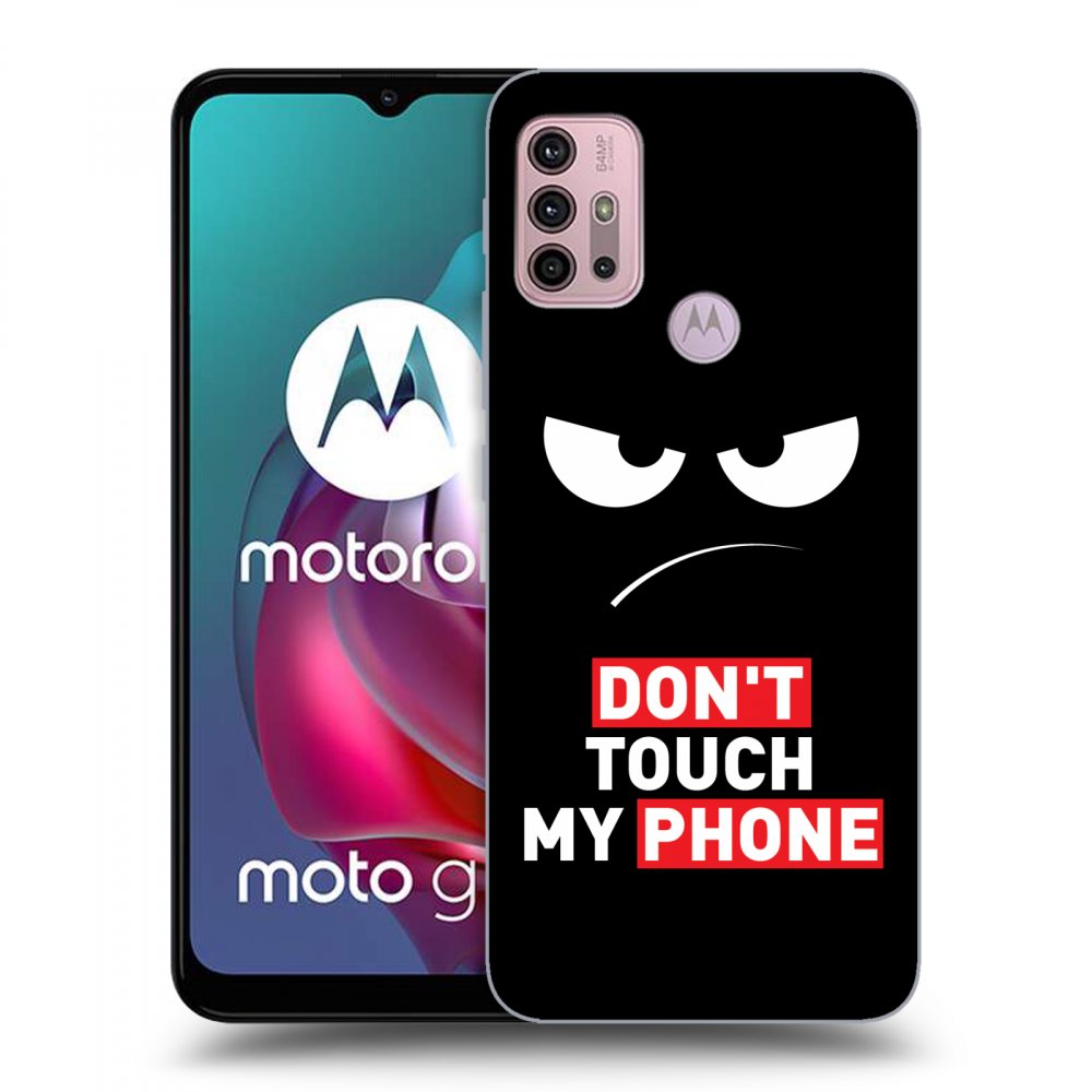 Picasee ULTIMATE CASE pentru Motorola Moto G30 - Angry Eyes - Transparent