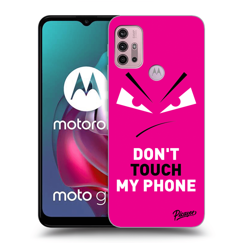 Picasee ULTIMATE CASE pentru Motorola Moto G30 - Evil Eye - Pink