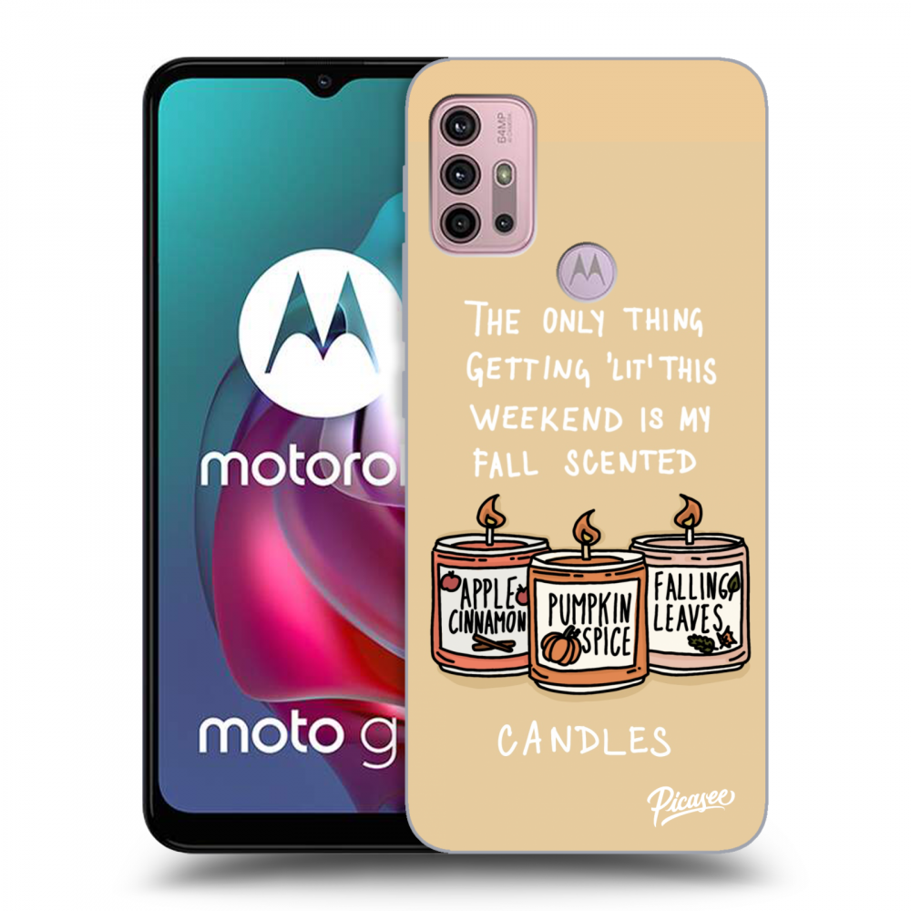 Picasee ULTIMATE CASE pentru Motorola Moto G30 - Candles