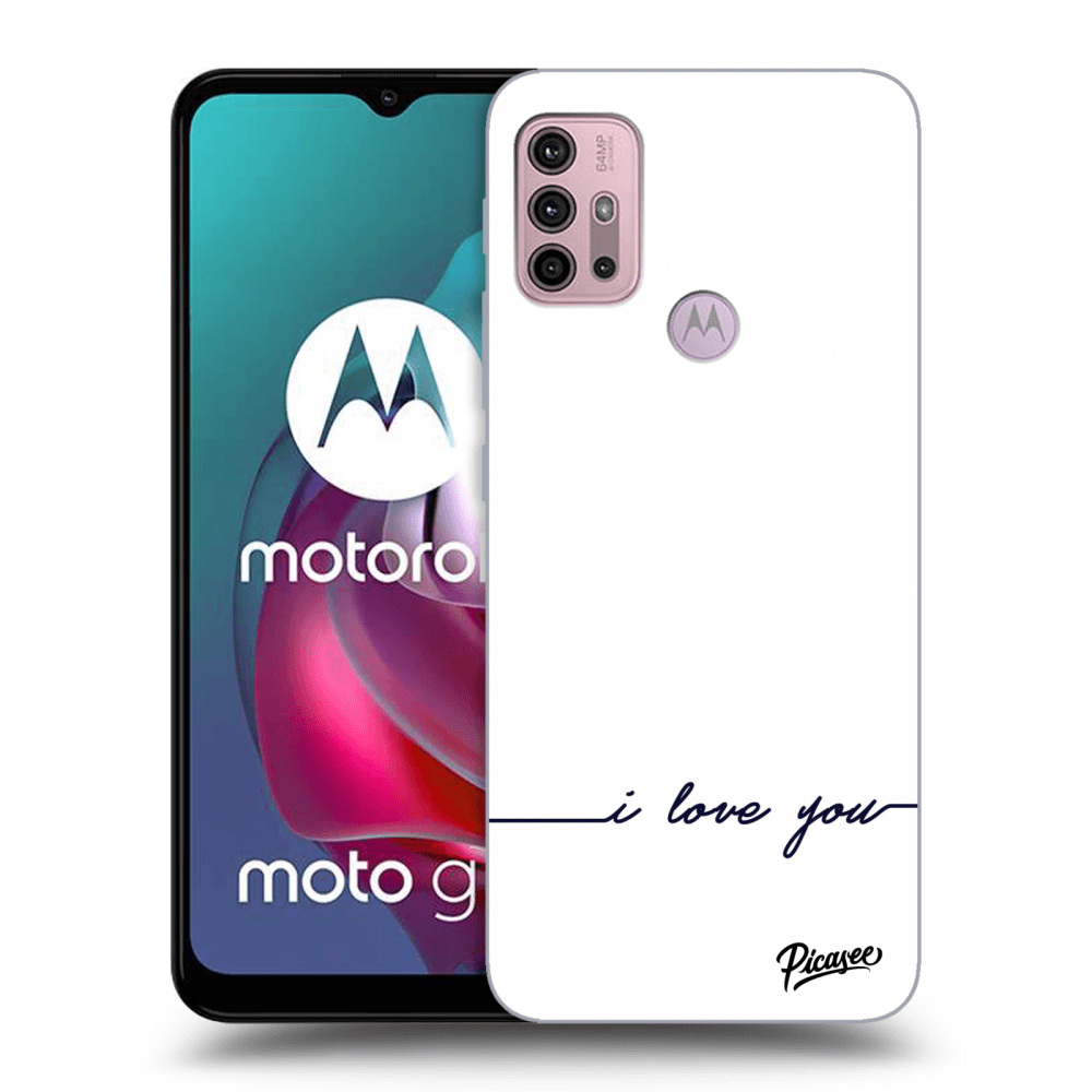 Picasee ULTIMATE CASE pentru Motorola Moto G30 - I love you
