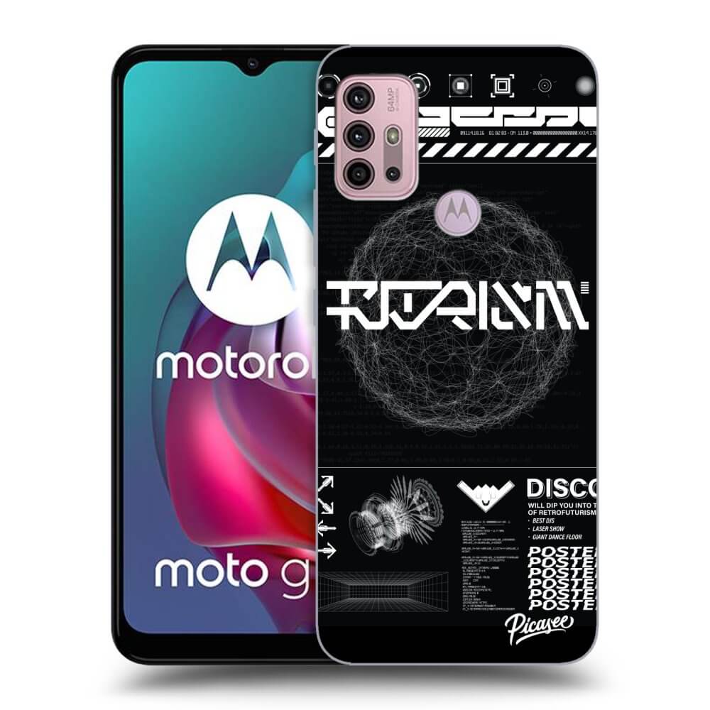 Picasee ULTIMATE CASE pentru Motorola Moto G30 - BLACK DISCO