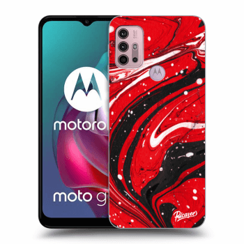 Husă pentru Motorola Moto G30 - Red black