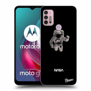 Husă pentru Motorola Moto G30 - Astronaut Minimal