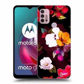 Husă pentru Motorola Moto G30 - Flowers and Berries