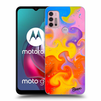 Husă pentru Motorola Moto G30 - Bubbles