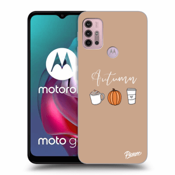 Picasee husă neagră din silicon pentru Motorola Moto G30 - Autumn
