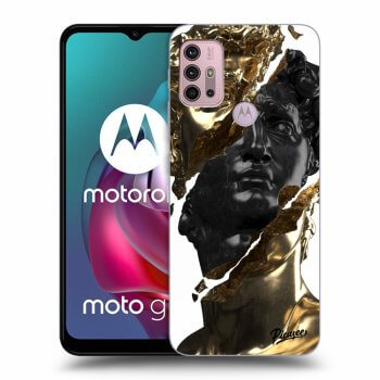 Picasee ULTIMATE CASE pentru Motorola Moto G30 - Gold - Black