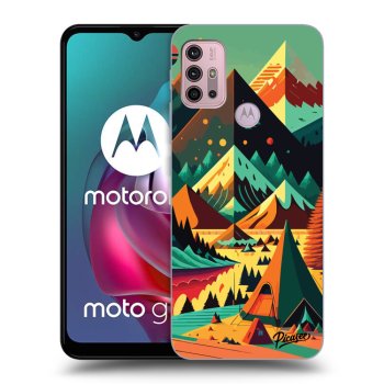 Picasee husă neagră din silicon pentru Motorola Moto G30 - Colorado