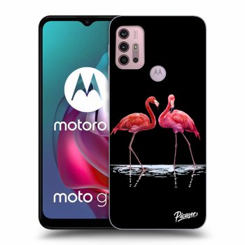 Picasee ULTIMATE CASE pentru Motorola Moto G30 - Flamingos couple