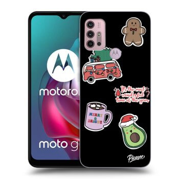 Picasee ULTIMATE CASE pentru Motorola Moto G30 - Christmas Stickers
