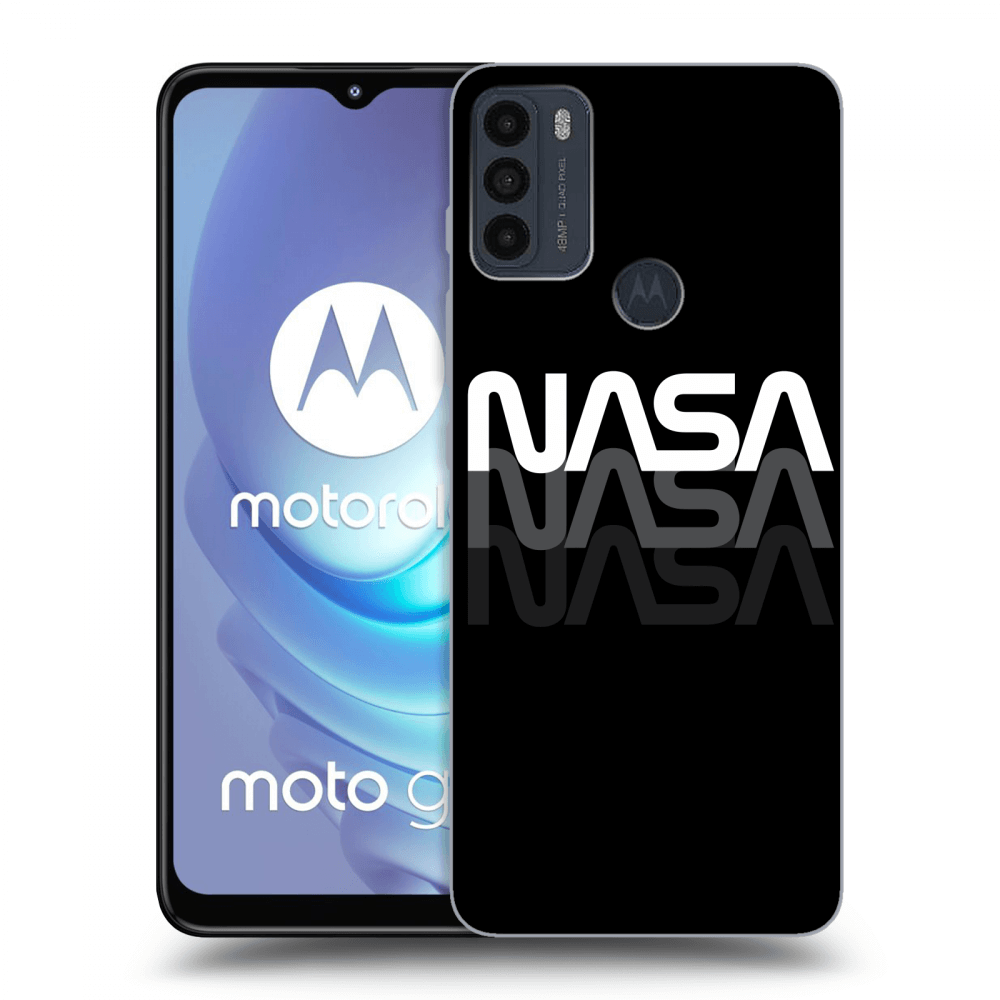 Picasee husă neagră din silicon pentru Motorola Moto G50 - NASA Triple
