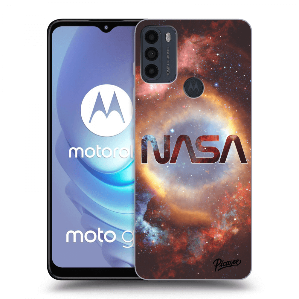 Picasee husă neagră din silicon pentru Motorola Moto G50 - Nebula