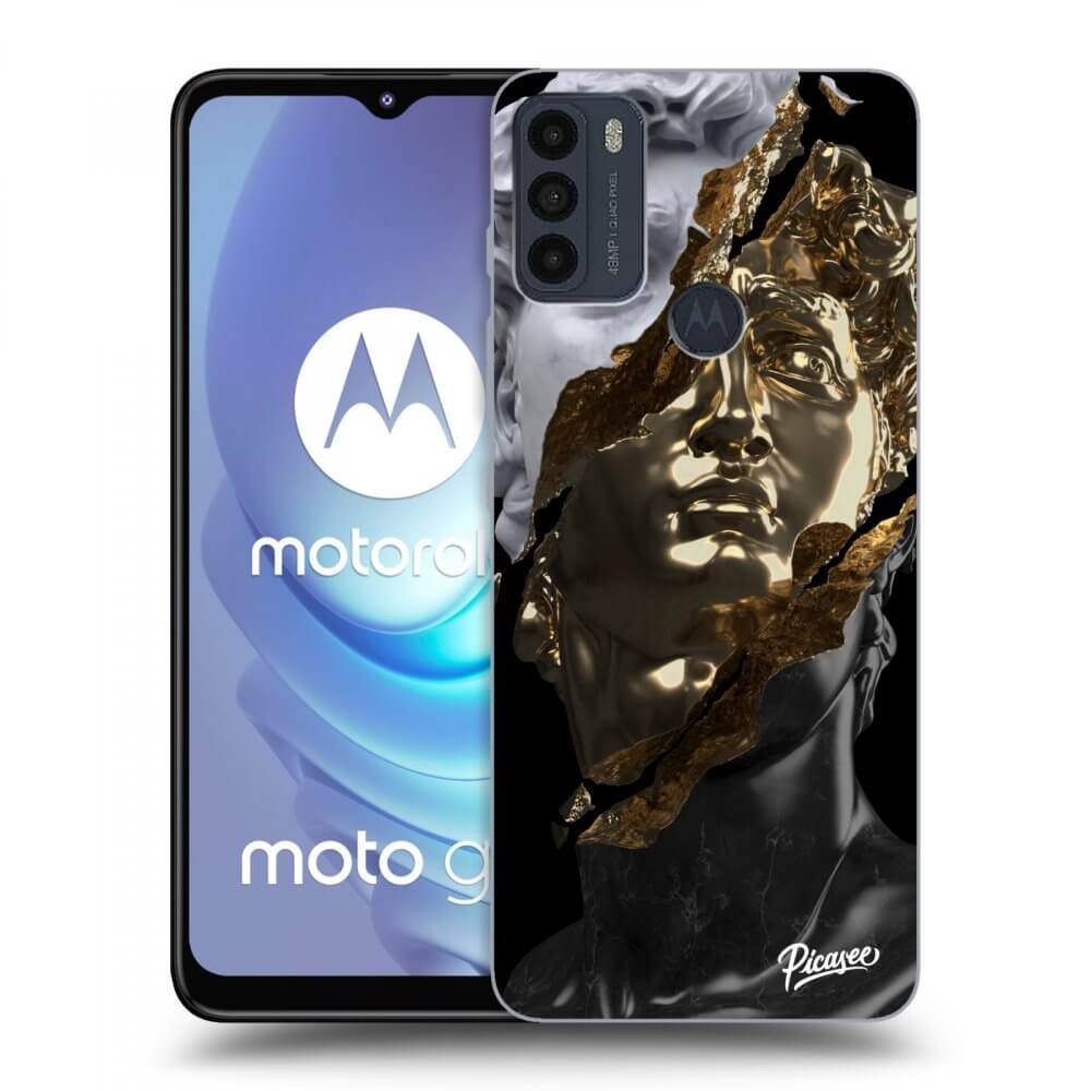 Picasee husă neagră din silicon pentru Motorola Moto G50 - Trigger