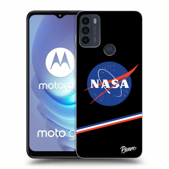 Picasee husă neagră din silicon pentru Motorola Moto G50 - NASA Original