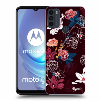 Picasee husă neagră din silicon pentru Motorola Moto G50 - Dark Meadow