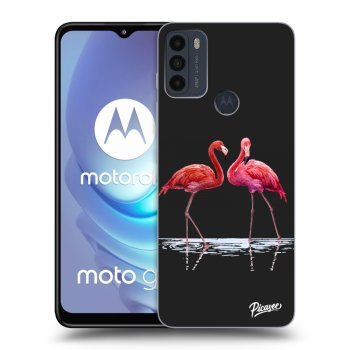 Husă pentru Motorola Moto G50 - Flamingos couple