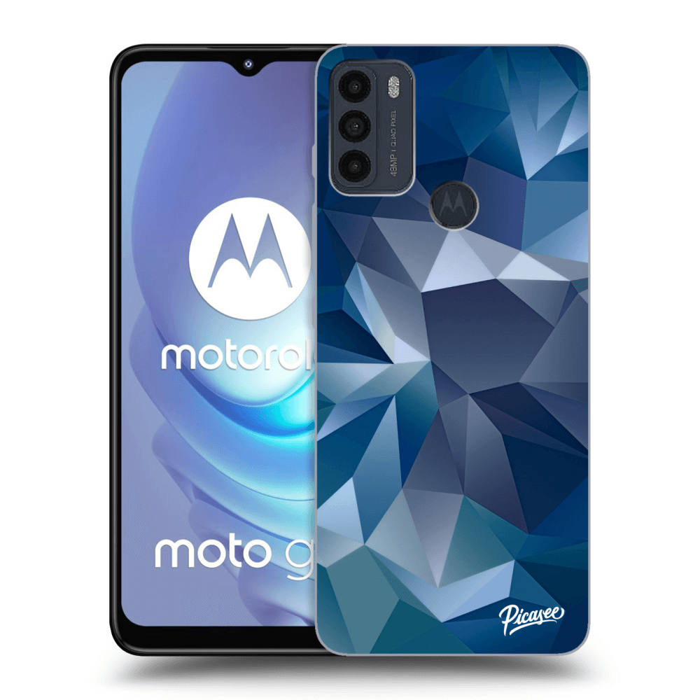 Picasee husă neagră din silicon pentru Motorola Moto G50 - Wallpaper