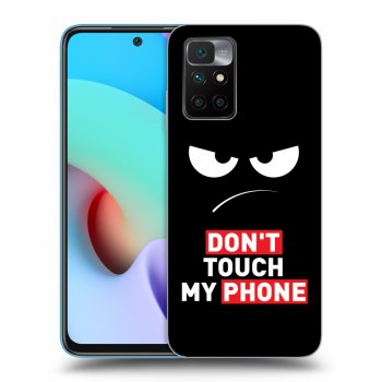 Husă pentru Xiaomi Redmi 10 - Angry Eyes - Transparent