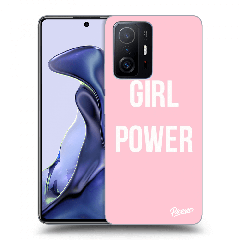 Picasee husă transparentă din silicon pentru Xiaomi 11T - Girl power