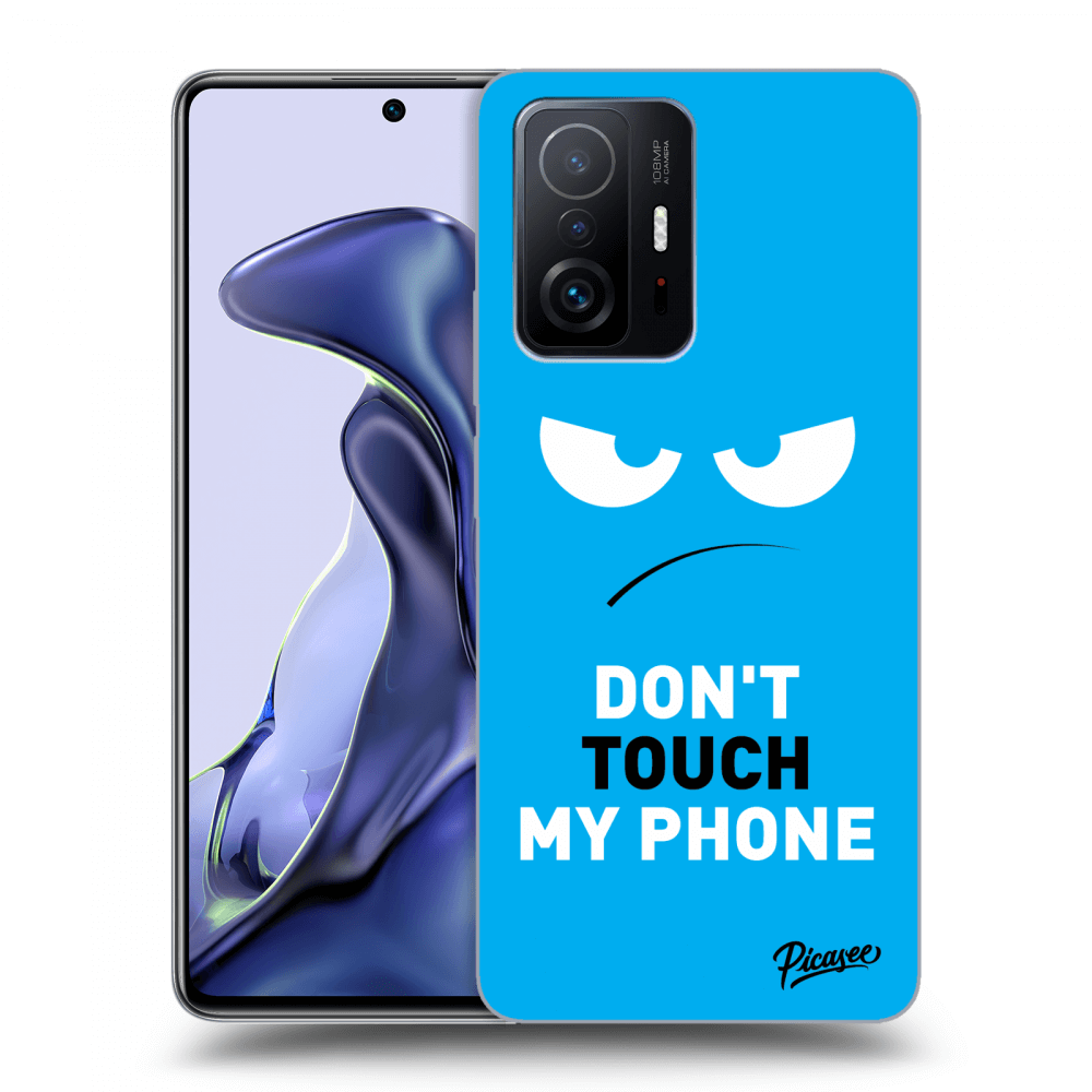 Picasee ULTIMATE CASE pentru Xiaomi 11T - Angry Eyes - Blue