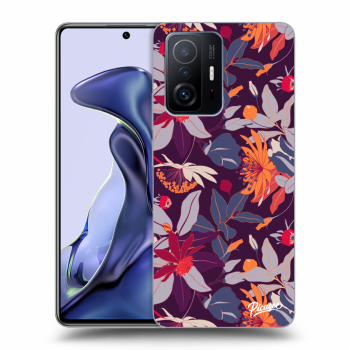 Husă pentru Xiaomi 11T - Purple Leaf