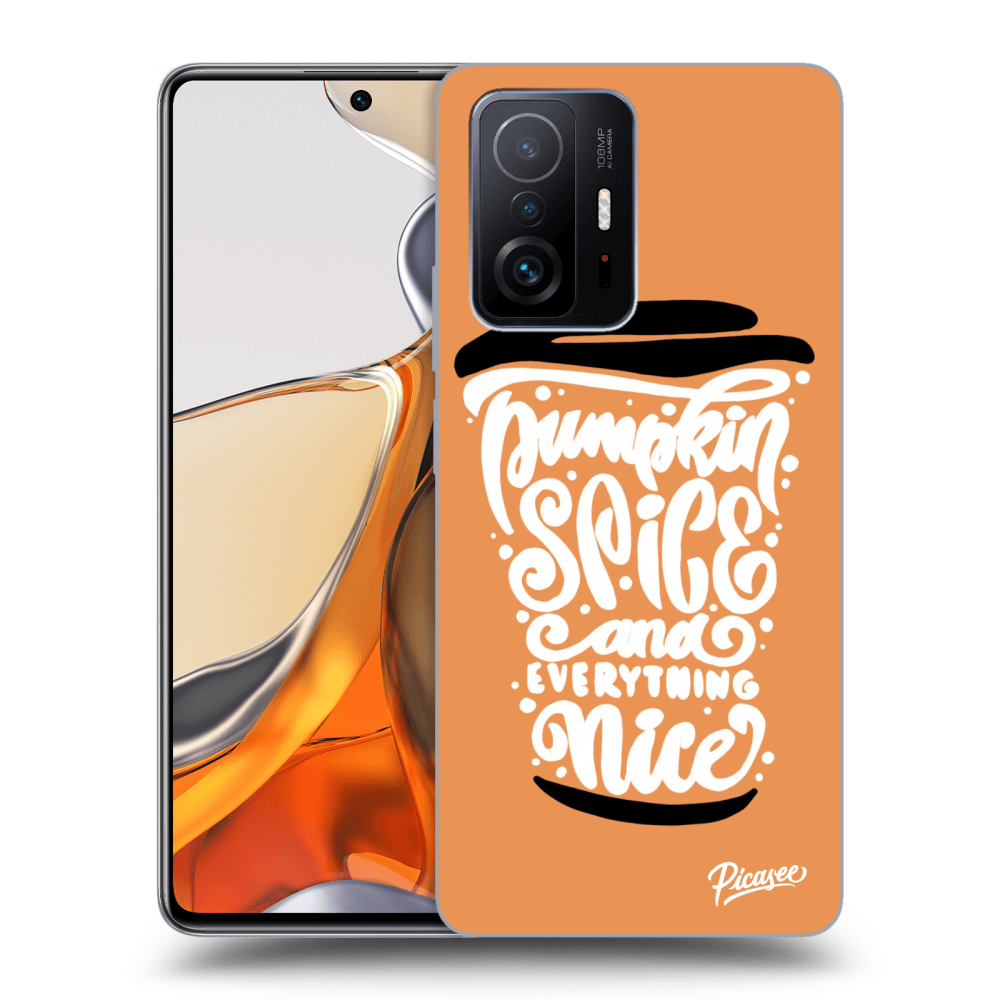 Picasee ULTIMATE CASE pentru Xiaomi 11T Pro - Pumpkin coffee